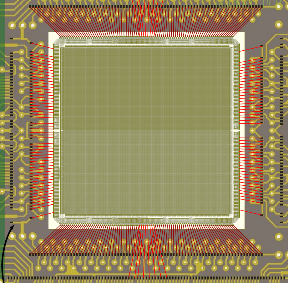 10um gold wire bonding